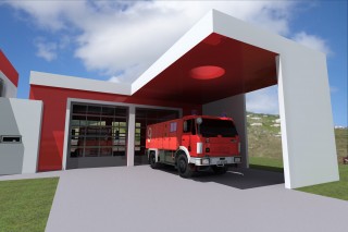 Fire Station Saba